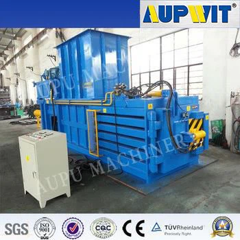 Hidraulik mendatar Waste Paper Scrap Baling Press Mesin